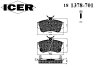 ICER 181378-701 (181378701) Brake Pad Set, disc brake