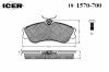 ICER 181570700 Brake Pad Set, disc brake