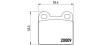 BREMBO P06001 Brake Pad Set, disc brake
