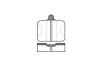 ROADHOUSE 211800 Brake Pad Set, disc brake