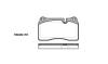 ROADHOUSE 2120010 Brake Pad Set, disc brake