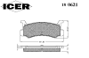 ICER 180621 Brake Pad Set, disc brake