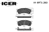 ICER 180971203 Brake Pad Set, disc brake