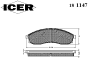 ICER 181147 Brake Pad Set, disc brake