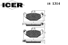 ICER 181314 Brake Pad Set, disc brake