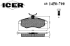 ICER 181450700 Brake Pad Set, disc brake