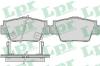 LPR 05P1038 Brake Pad Set, disc brake