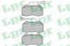 LPR 05P1671 Brake Pad Set, disc brake