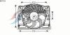 AVA QUALITY COOLING BW7513 Fan, radiator