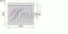 AVA QUALITY COOLING BWV402 Evaporator, air conditioning