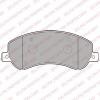 DELPHI LP2257 Brake Pad Set, disc brake