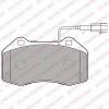DELPHI LP2280 Brake Pad Set, disc brake
