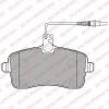 DELPHI LP2282 Brake Pad Set, disc brake