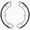 DELPHI LS2040 Brake Shoe Set, parking brake