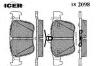 ICER 182098 Brake Pad Set, disc brake