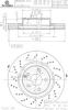 BREMBO 09.9825.11 (09982511) Brake Disc