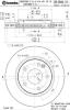 BREMBO 09.B843.10 (09B84310) Brake Disc