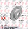 ZIMMERMANN 400.1412.52 (400141252) Brake Disc
