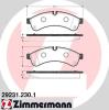 ZIMMERMANN 29231.230.1 (292312301) Brake Pad Set, disc brake