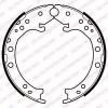 DELPHI LS2034 Brake Shoe Set, parking brake