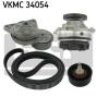 SKF VKMC34054 Water Pump + V-Ribbed Belt Kit
