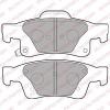 DELPHI LP2251 Brake Pad Set, disc brake