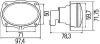 HELLA 1NA010047101 Fog Light