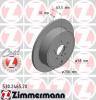 ZIMMERMANN 530.2465.20 (530246520) Brake Disc