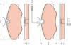 TRW GDB1760 Brake Pad Set, disc brake