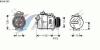 AVA QUALITY COOLING BWAK309 Compressor, air conditioning