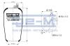 SEM LASTIK 72.4390.S2 (724390S2) Boot, air suspension