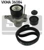 SKF VKMA36084 V-Ribbed Belt Set