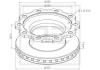 PE Automotive 046.377-00A (04637700A) Brake Disc