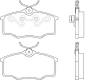 TEXTAR 2354601 Brake Pad Set, disc brake