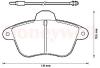 JURID 571741J Brake Pad Set, disc brake