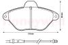 BENDIX 571756B Brake Pad Set, disc brake