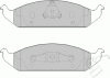 FERODO FDB1254 Brake Pad Set, disc brake
