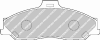 FERODO FSL1527 Brake Pad Set, disc brake