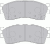 FERODO FDB1602 Brake Pad Set, disc brake