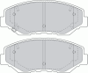 FERODO FDB1658 Brake Pad Set, disc brake
