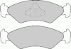 FERODO FSL589 Brake Pad Set, disc brake