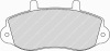 FERODO FVR1292 Brake Pad Set, disc brake