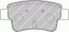 FERODO FDB1922 Brake Pad Set, disc brake