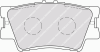 FERODO FDB1892 Brake Pad Set, disc brake