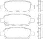 BREMBO P56046 Brake Pad Set, disc brake