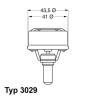 WAHLER 3029.83 (302983) Thermostat, coolant