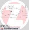 ZIMMERMANN 20124.190.1 (201241901) Brake Pad Set, disc brake