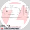 ZIMMERMANN 23070.170.1 (230701701) Brake Pad Set, disc brake