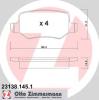 ZIMMERMANN 23138.145.1 (231381451) Brake Pad Set, disc brake
