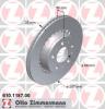 ZIMMERMANN 610.1187.00 (610118700) Brake Disc